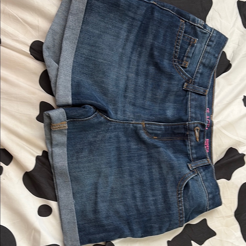Place Women's Blue Jean Shorts